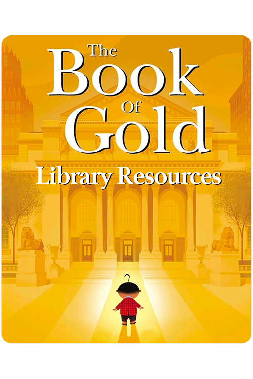 Book cover, the book of gold library resources
