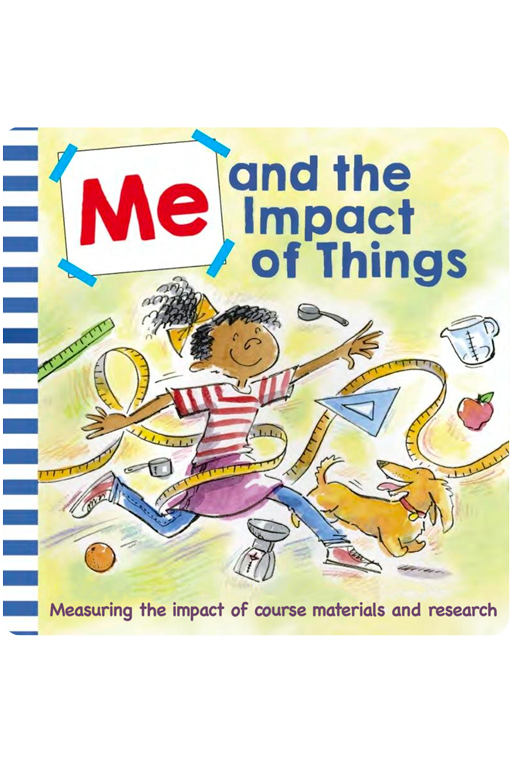 Book cover, me and the impact of things